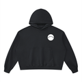 Boxy Vintage Washed Hoodie - Chest Logo