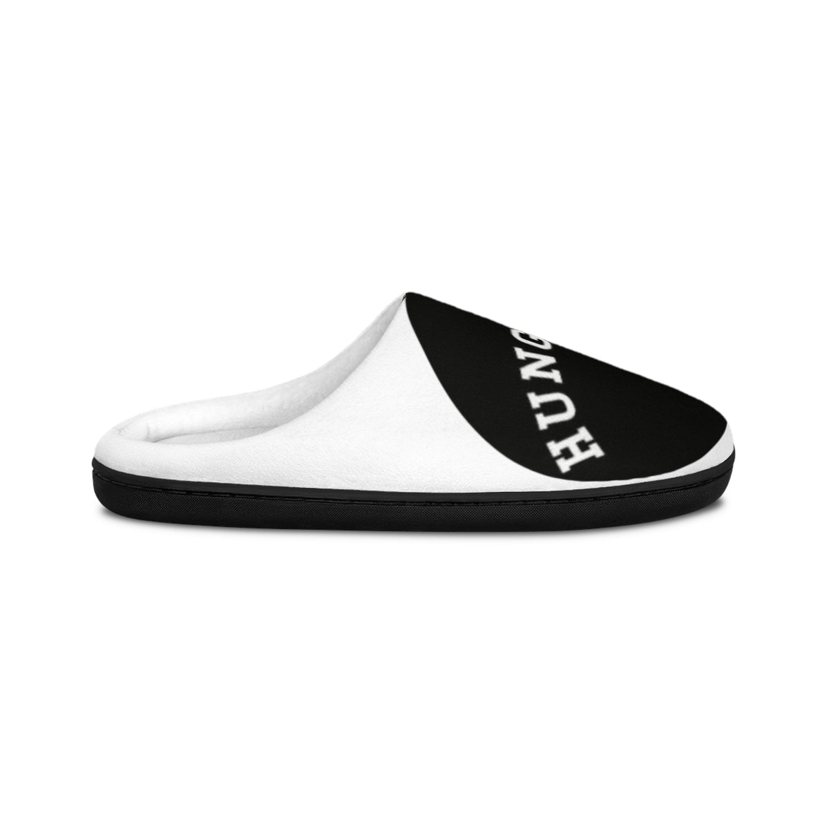 Men's 'HUNGOYEA' Black & White Indoor Slippers — Cozy Home Slide