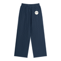 Unisex Striped Pleated Pants
