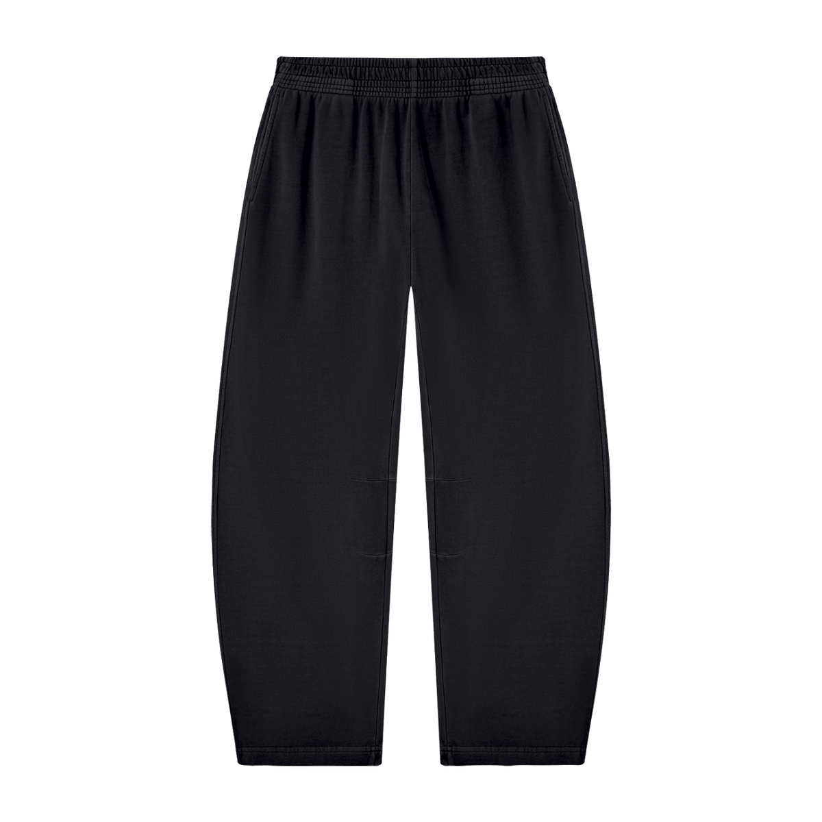 Vintage Washed Barrel Leg Sweatpants - Back Pocket Logo