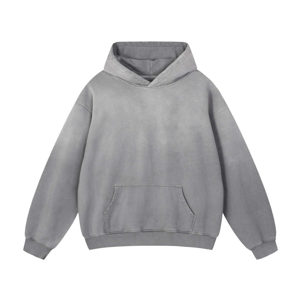Sunfade Oversized Hoodie - Back Logo