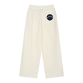 Unisex Striped Pleated Pants