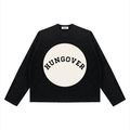 Unisex Vintage Wash Boxy Waffle Raw Edge T-Shirt - Front Logo