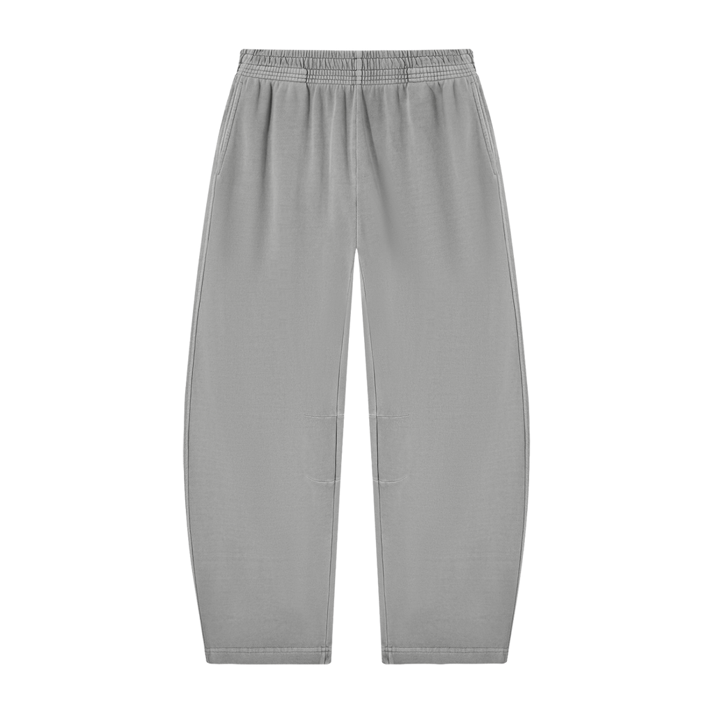 Vintage Washed Barrel Leg Sweatpants - Back Pocket Logo