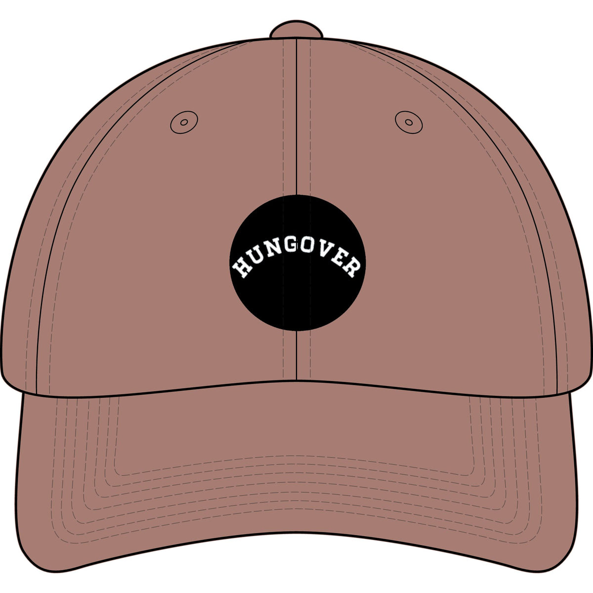 Cap - 'Hungover' Embroidered Baseball Hat