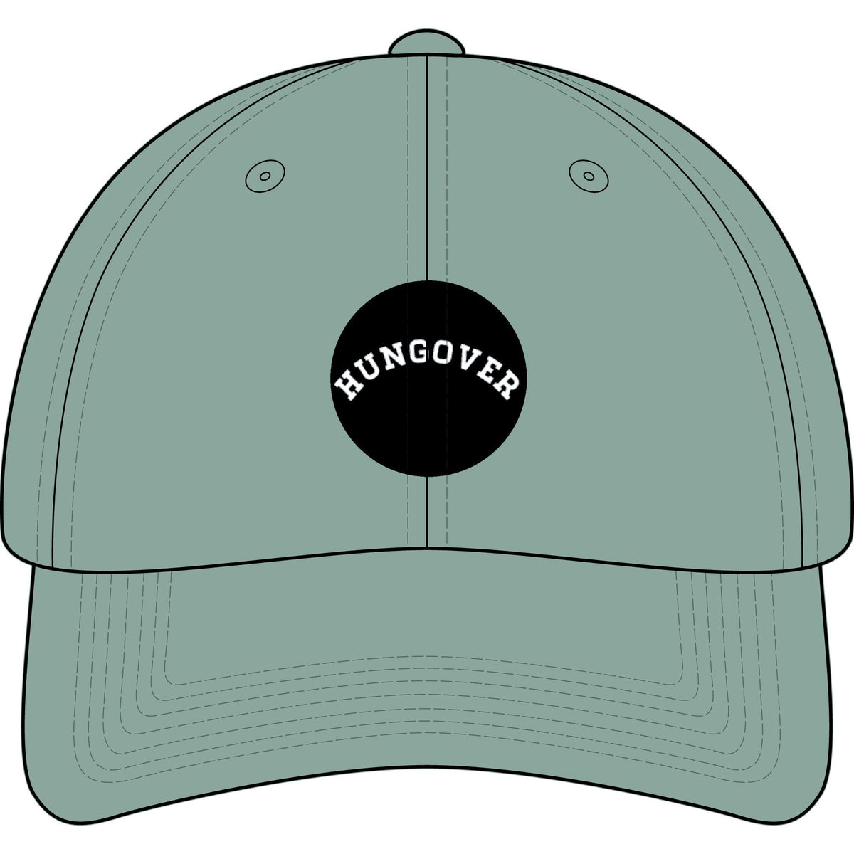 Cap - 'Hungover' Embroidered Baseball Hat
