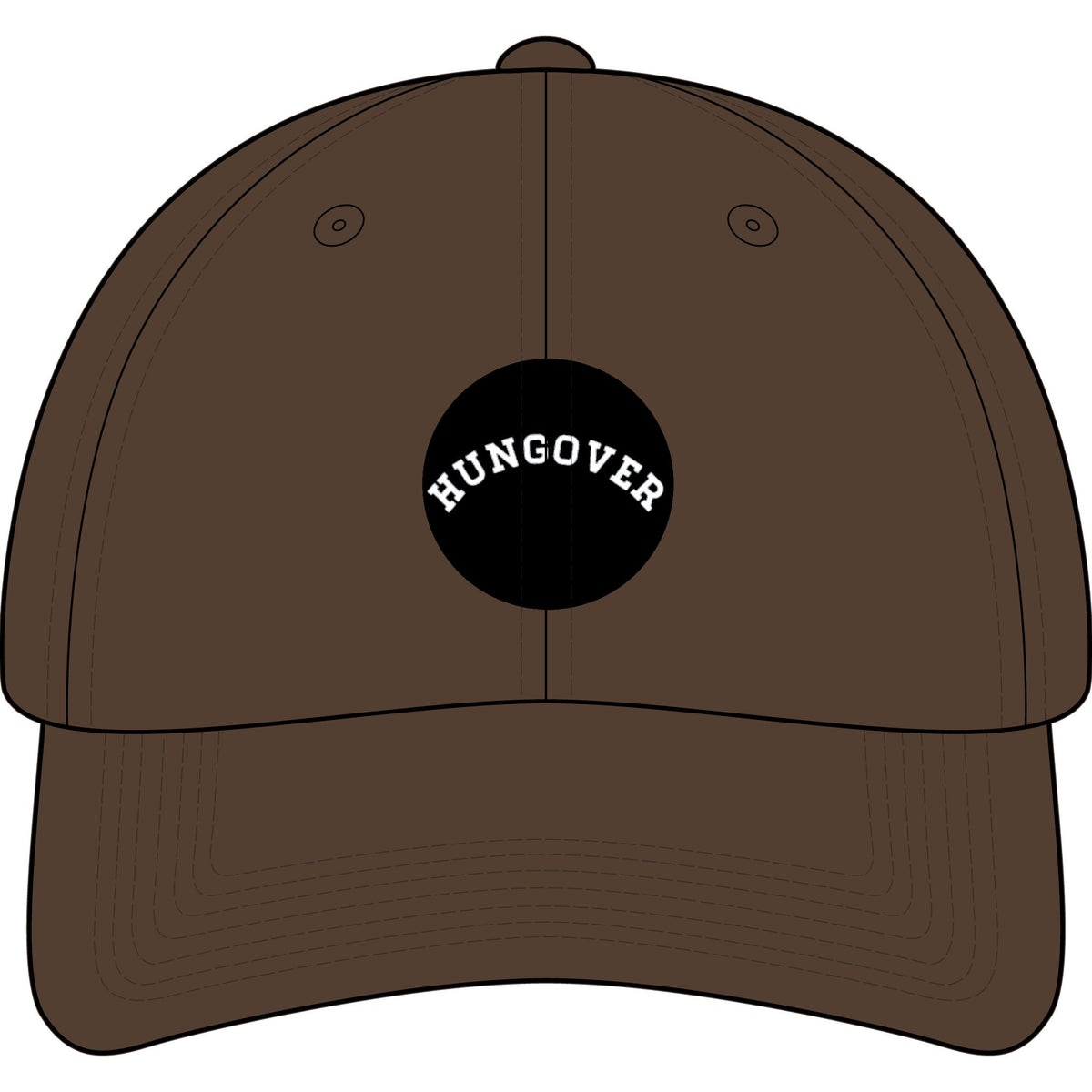 Cap - 'Hungover' Embroidered Baseball Hat
