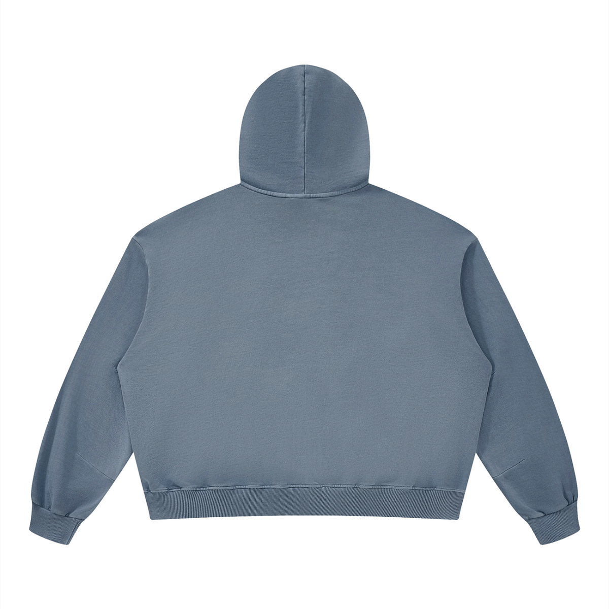 Boxy Vintage Washed Hoodie - Chest Logo