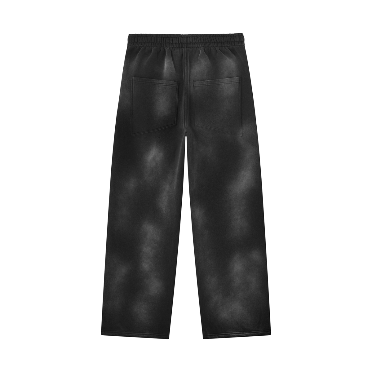 Sunfade Wide Leg Fleece Sweatpants - Thigh Logo
