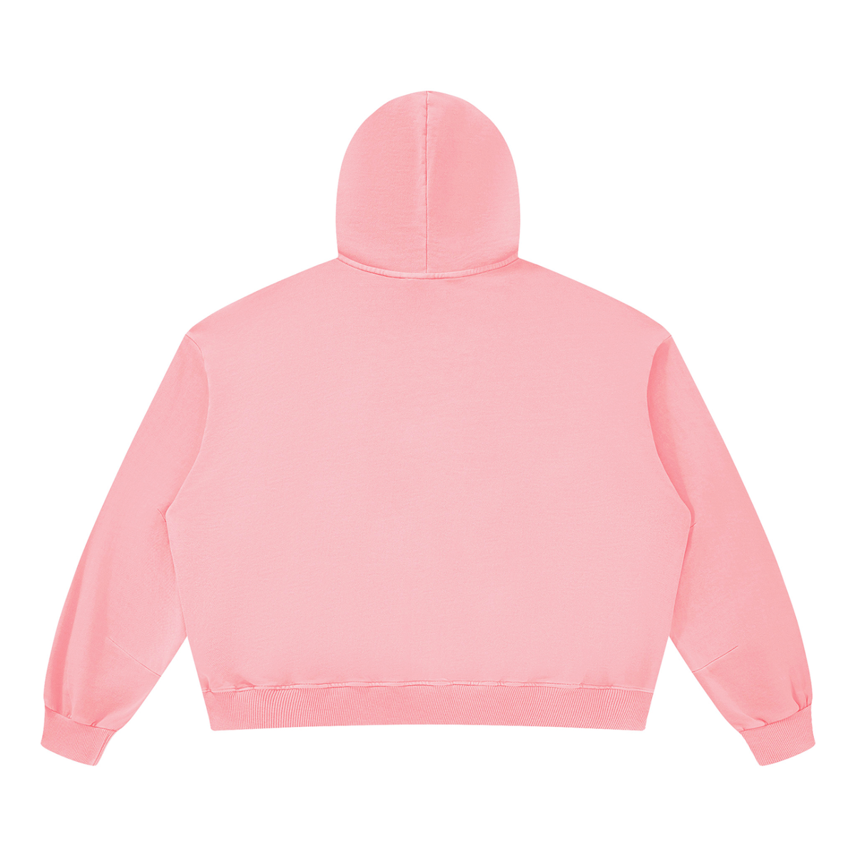 Boxy Vintage Washed Hoodie - Chest Logo