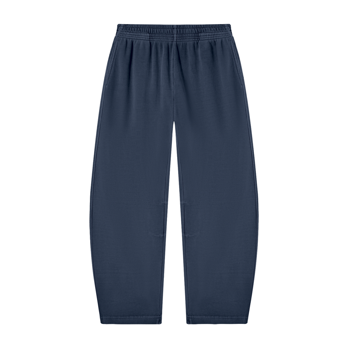 Vintage Washed Barrel Leg Sweatpants - Back Pocket Logo