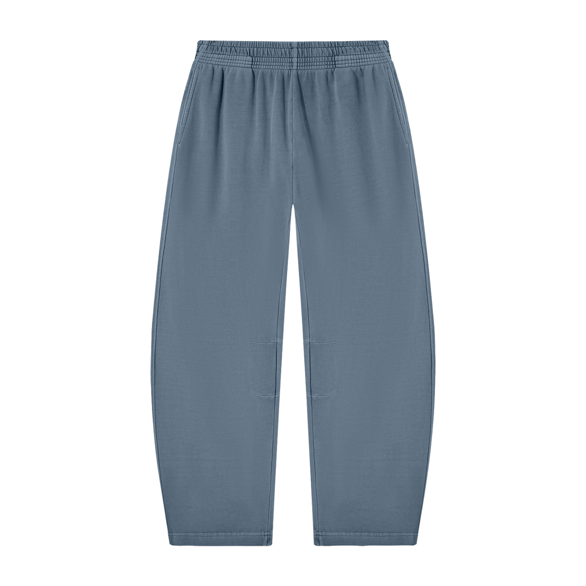Vintage Washed Barrel Leg Sweatpants - Back Pocket Logo