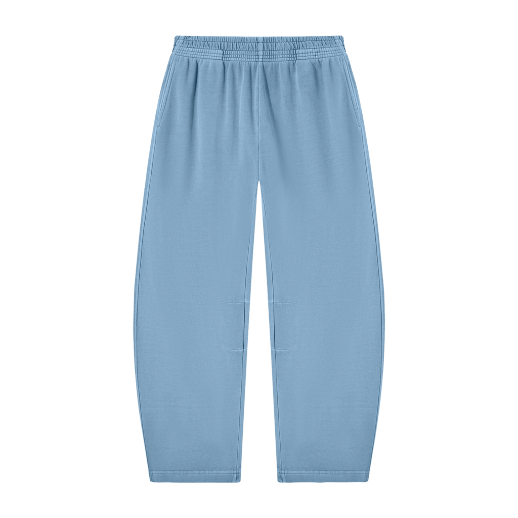 Vintage Washed Barrel Leg Sweatpants - Back Pocket Logo