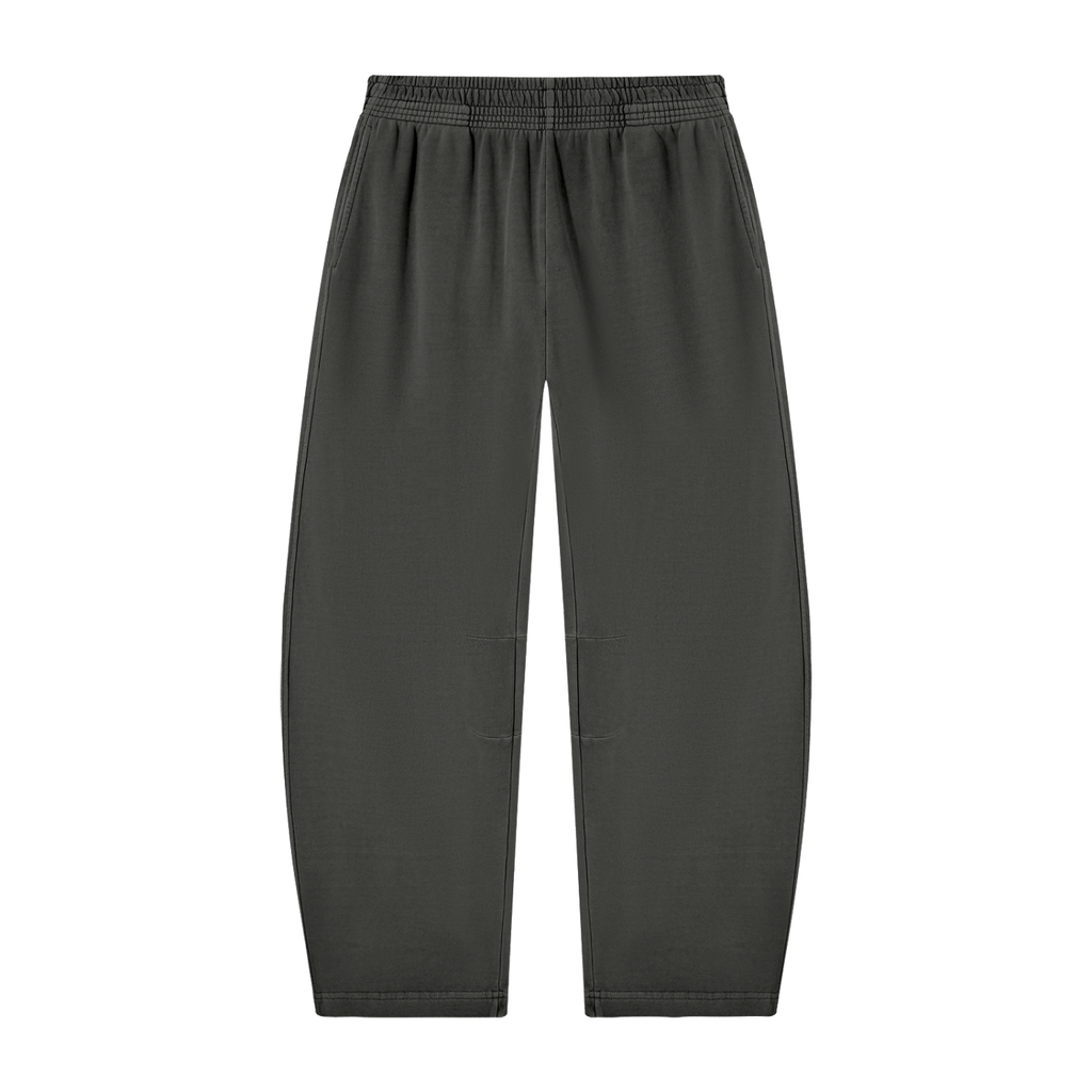 Vintage Washed Barrel Leg Sweatpants - Back Pocket Logo