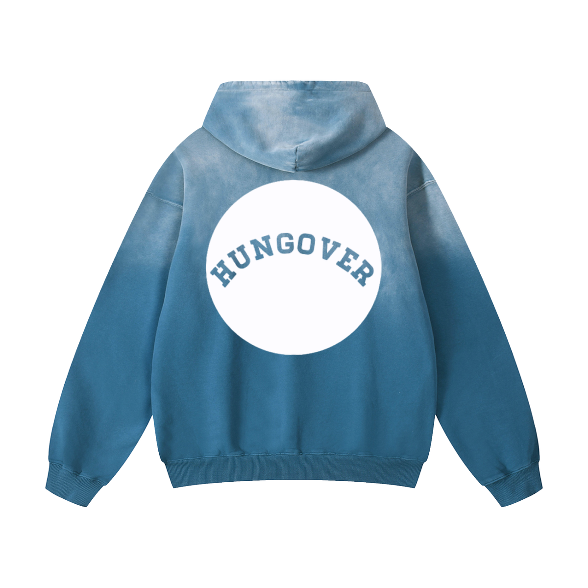 Sunfade Oversized Hoodie - Back Logo