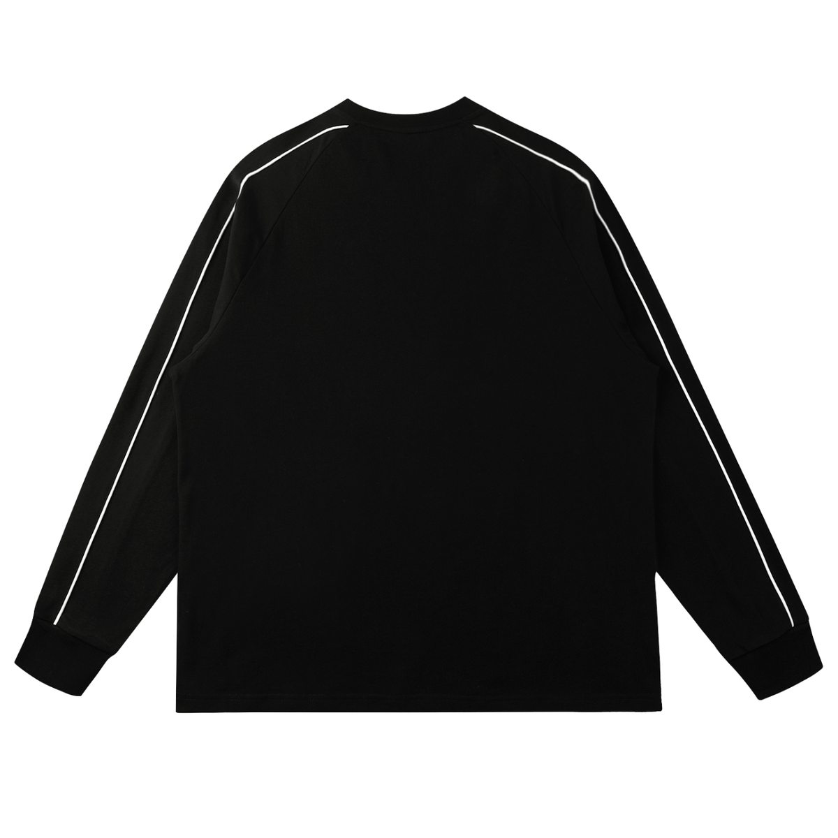Contrast Panel Raglan Sweatshirt - Front Logo