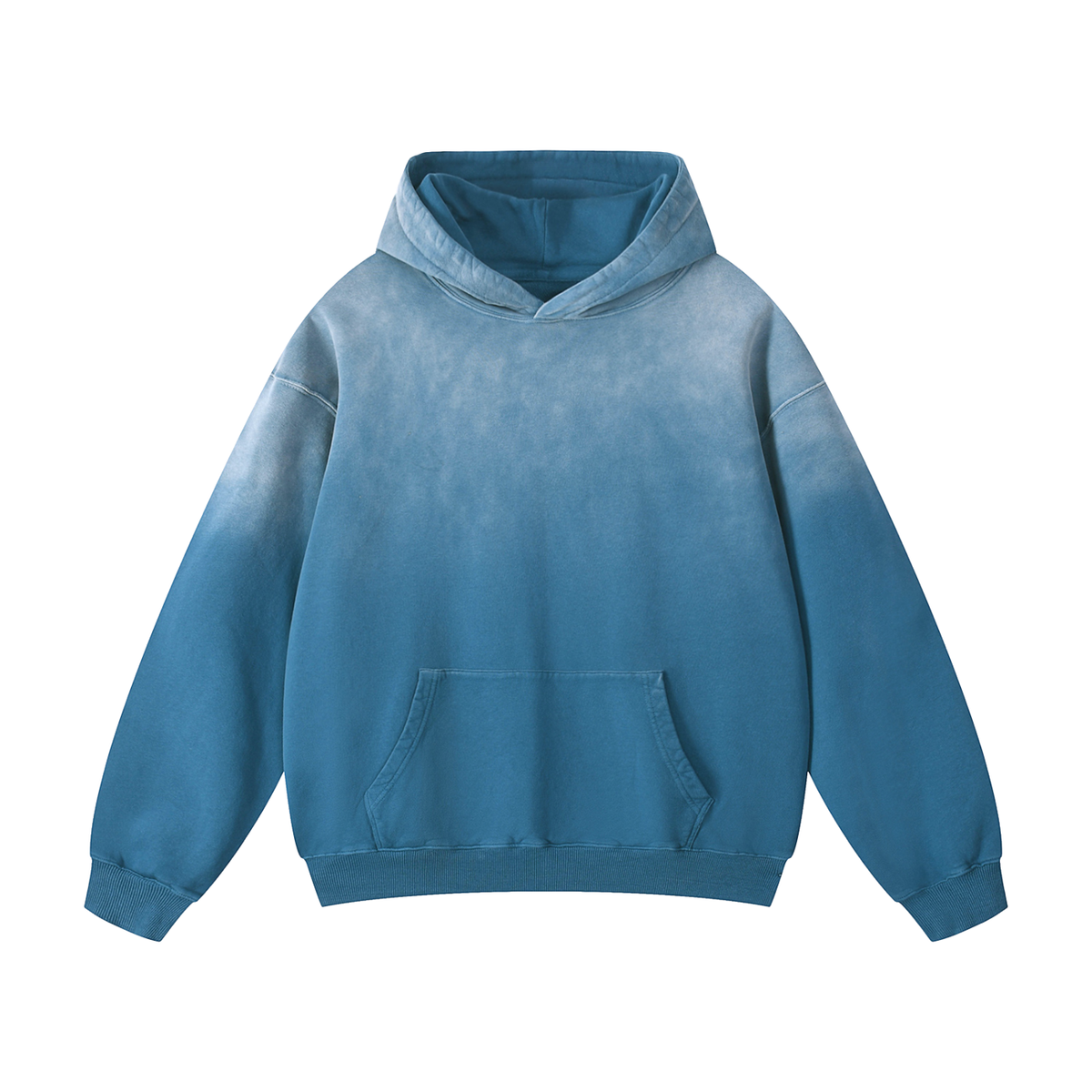 Sunfade Oversized Hoodie - Back Logo