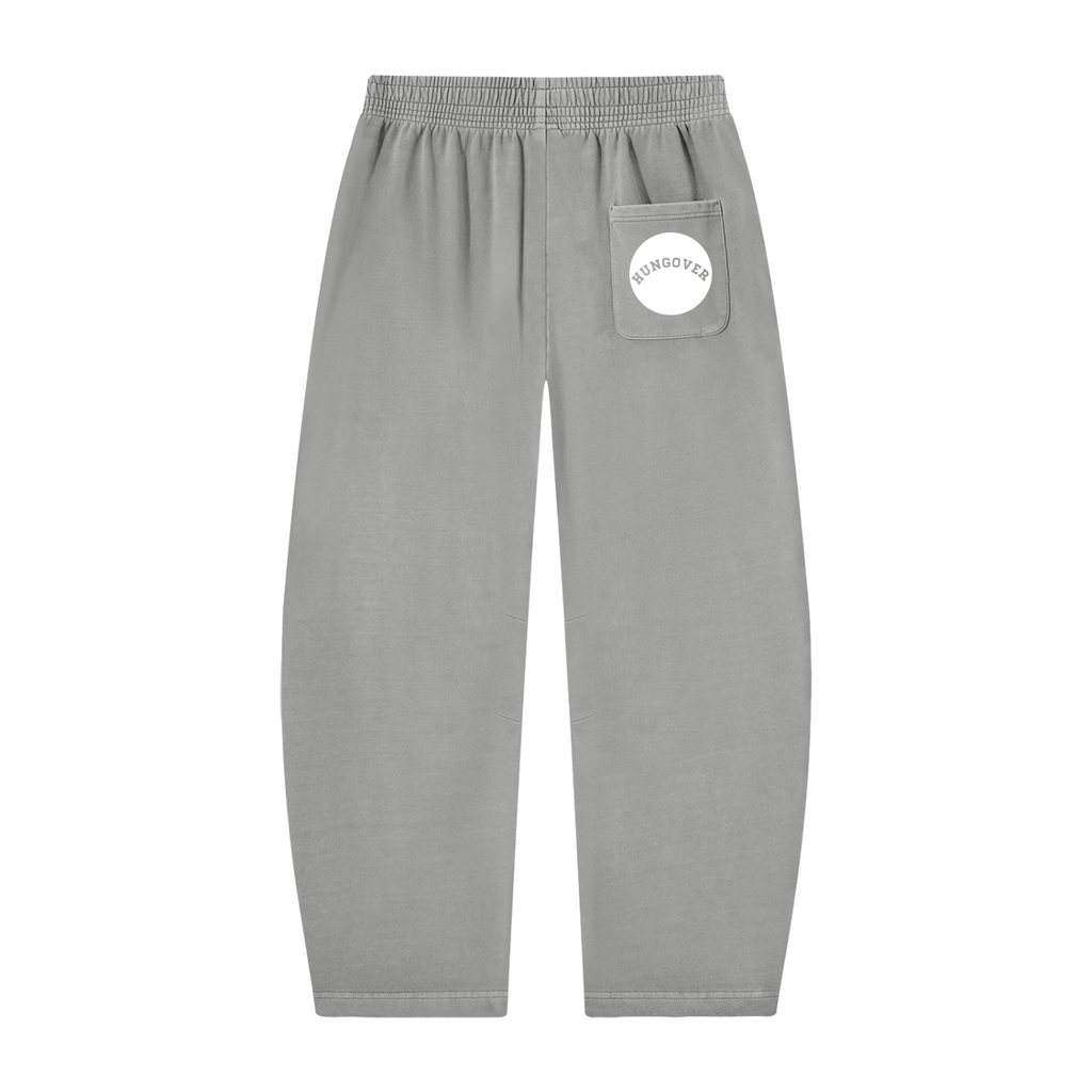 Vintage Washed Barrel Leg Sweatpants - Back Pocket Logo