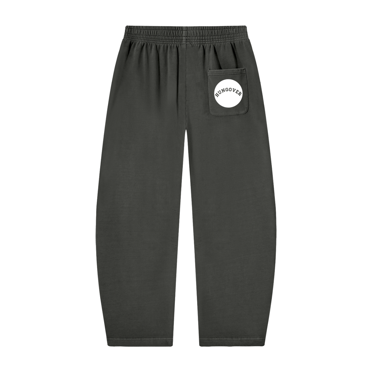 Vintage Washed Barrel Leg Sweatpants - Back Pocket Logo