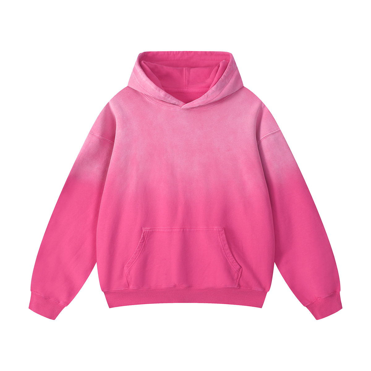 Heavyweight Sunfade Oversized Hoodie - Back Logo