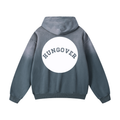 Heavyweight Sunfade Oversized Hoodie - Back Logo