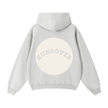 Zip-Through Boxy Fleece Hoodie - Back Logo
