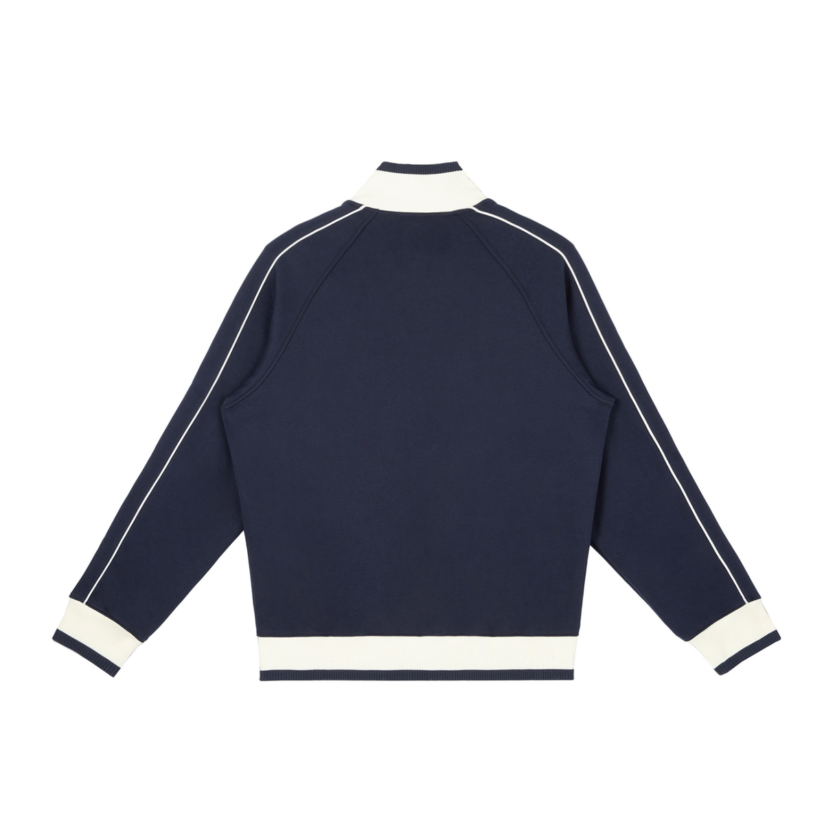 Color Block Raglan Sleeve Zip Track Jacket - Chest Logo