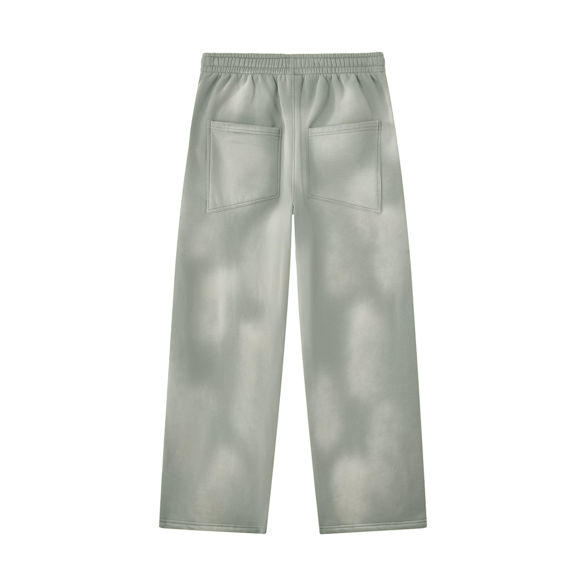 Sunfade Wide Leg Fleece Sweatpants - Thigh Logo