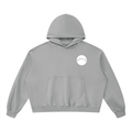 Boxy Vintage Washed Hoodie - Chest Logo