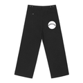 Adjustable Waist Straight-Leg Pants - Back Pocket Logo